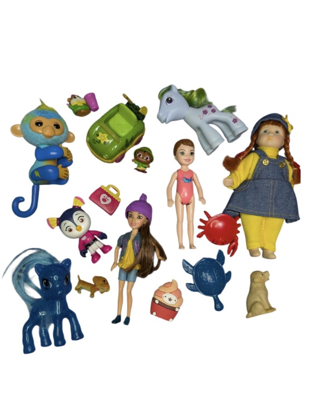 5 For $25 🩷 Random Assorted Kids Toy Figures and Accessories